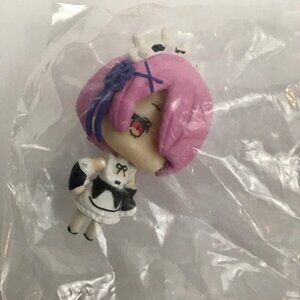 Re Zero Ram Maid Mini Figure or Keychain Anime Starting Life in Another World